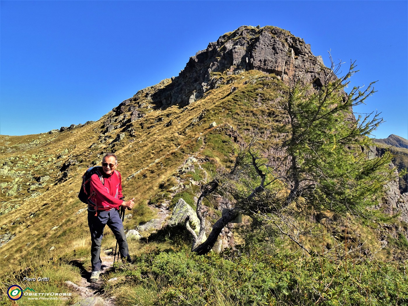 16 Monte della galline in bella vista...dai che lo saliamo.JPG